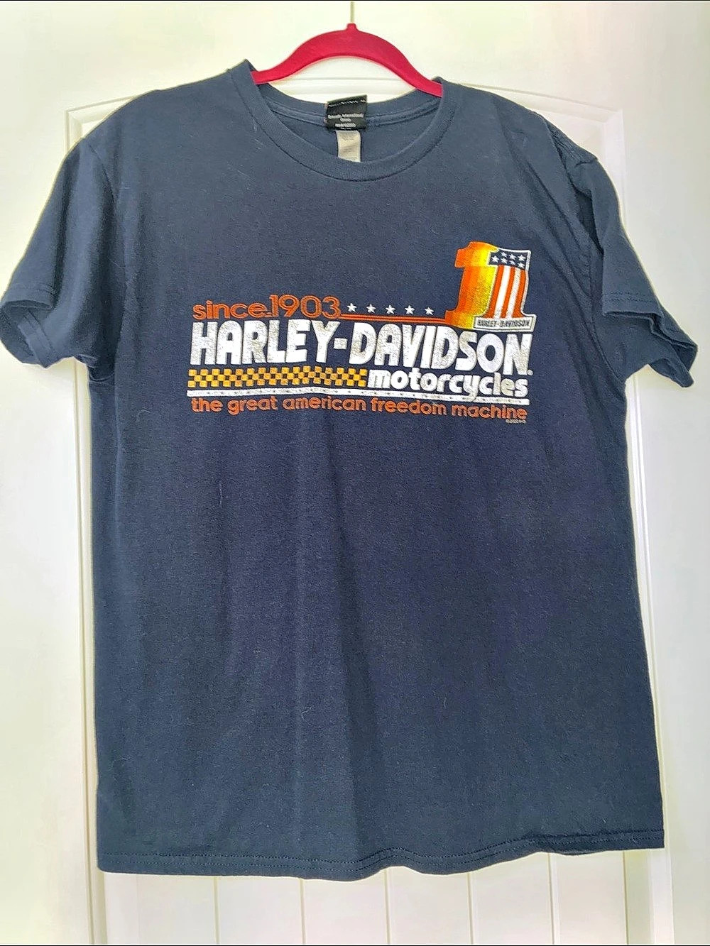 Harley-Davidson Great American Freedom Machine Tee Graphic T-Shirt XL